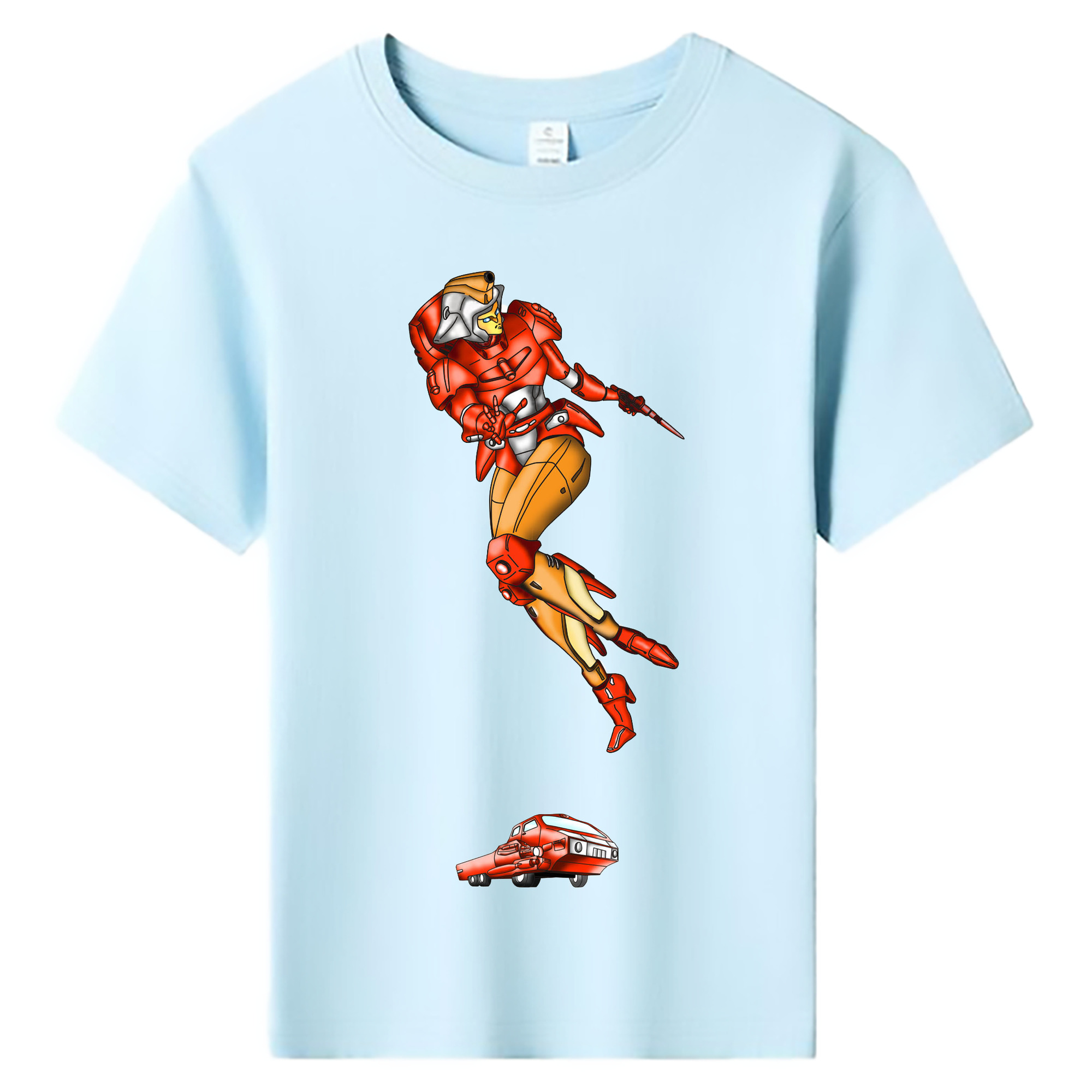 （画像用）  綿100％キッズTシャツ（フロントプリント）
